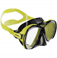 Mares Force-X LiquidSkin - Duikbril - Yellow/Black