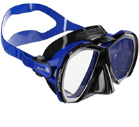 Mares Force-X LiquidSkin - Duikbril - Blue/Black