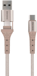 Skywoods 2-in-1 USB-C Charging Cable