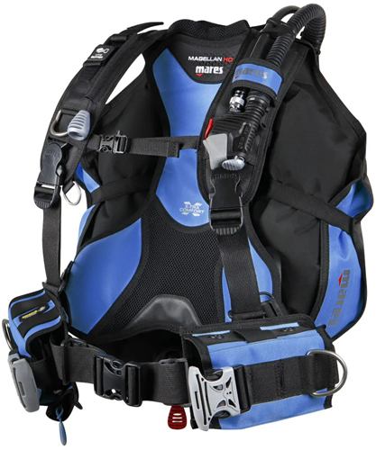 Mares Magellan HD Blue - Maat S