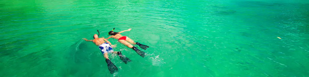 Snorkelen met een volgelaatsmasker