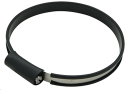 RVS Flesband met PVC cover 152mm