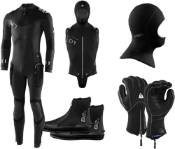Waterproof W7 Duikpakset - 7mm Neopreen - Dames