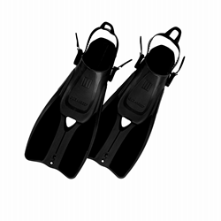 Ocean Reef Duo Snorkelvinnen Zwart