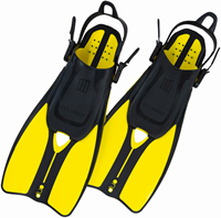 Ocean Reef Duo Fins Yellow L/XL
