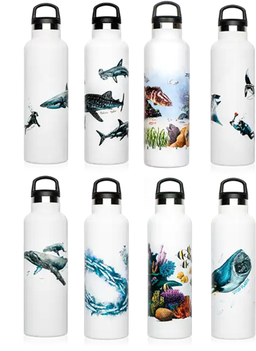 Fish Tank Waterfles (met een verhaal)