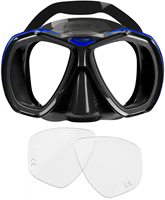 Mares Force-X Duikbril op sterkte - Minglazen -1.0 t/m -6.5