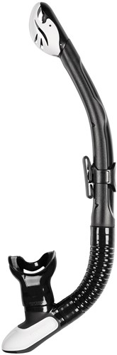 Mares Ergo Dry - Waterdichte Snorkel - Wit / Zwart