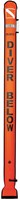 Mares Dive Alert Marker - Boei - 180 cm