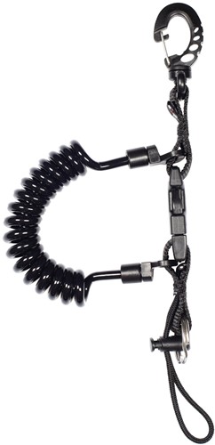 Mares Spiraal Kabel - RVS ring - 50cm