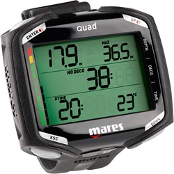 Mares Quad Duikcomputer - Big Display - Nitrox
