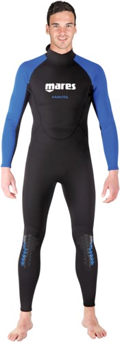 Steamer MANTA Zwart / Blauw XL-2
