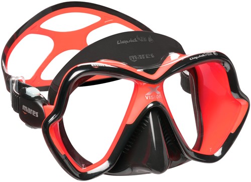 Mask X-VISION Ultra Red Black
