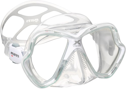 Mares X-Vision - Duikbril - Clear / White