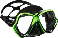 Mares X-Vision - Duikbril - Black / Green
