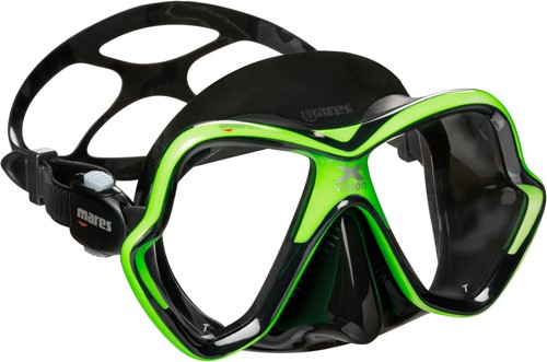 Mares X-Vision - Duikbril - Black / Green