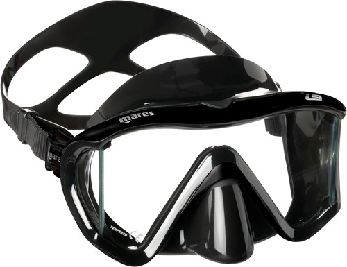 Mares i3 Duikbril Black-3