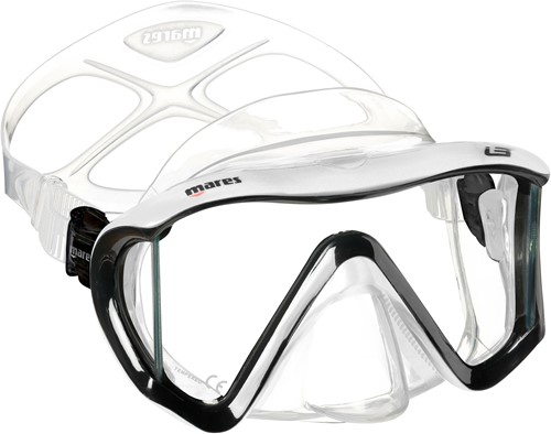 Mares i3 Duikbril Clear / Black-2