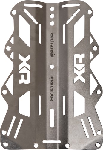 Mares RVS Backplate - 6mm - XR Lijn-2