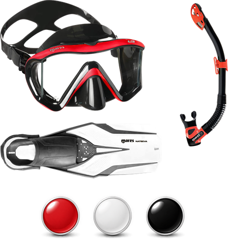 Mares i3 Snorkelset