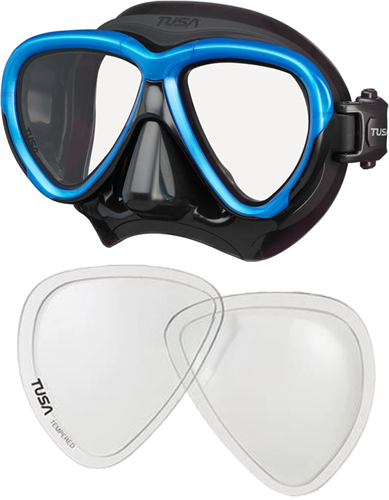 TUSA Intega - Duikbril op sterkte -1.0 t/m -8.0 of +1.0 t/m +4.5