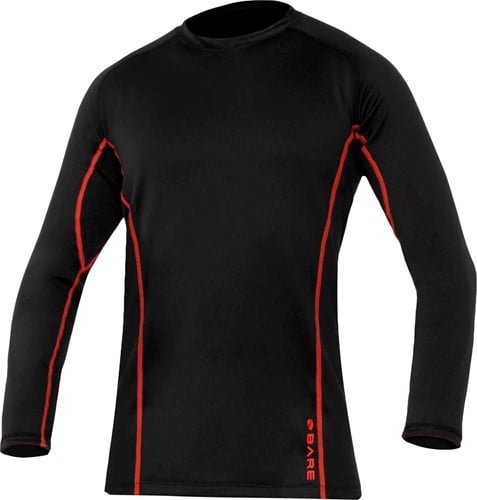 BARE Ultrawarmth Base Layer Top, Mens, Black - ML