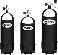Mares Duikfles met Soft Coating