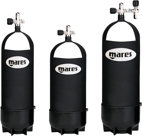Mares Duikfles met Soft Coating