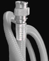 Miflex Inflatorslang 74 cm wit