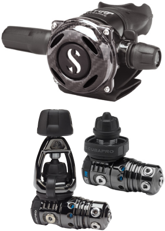 Scubapro Mk25 Evo / A700 Carbon Black Tech