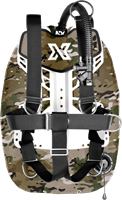 XDeep Zen Standaard - RVS - Geen Pockets - Multicam
