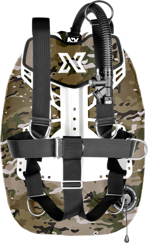 XDeep Zen Standaard - RVS - Geen Pockets - Multicam