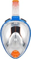 Blauw/wit Aria Classic s/m: snorkelmasker voor professionals