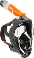 Aria QR+ Snorkelmasker Zwart M/L