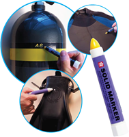 Markeerstift voor duikmateriaal - Geel-2