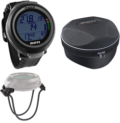 Mares Puck 4 met Bungee Mount en Shell Round 