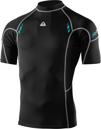 Waterproof R30 Rashguard Korte Mouwen Heren