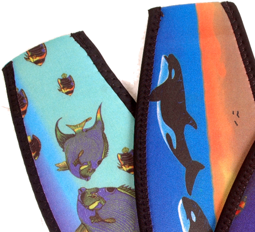Neopreen Maskerband met Opdruk (30 soorten)