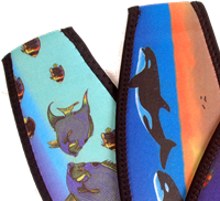 Killer Whale Mask Strap Cover