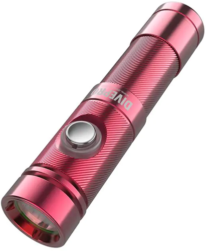 Divepro Duiklamp S10 1000 Lumen Rood