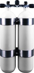 Dubbelset 10+10 - DIR Style - 230 Bar