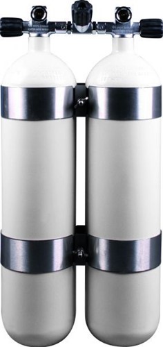 Dubbelset 10+10 - DIR Style - 230 Bar