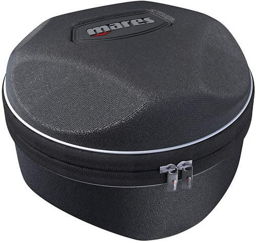 Mares Puck Lite met Bungee Mount en Shell Round case-3