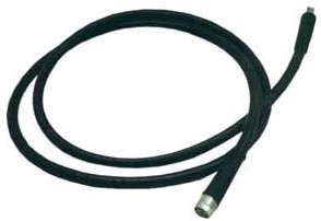 Middendrukslang - Rubber - BTS - Zwart