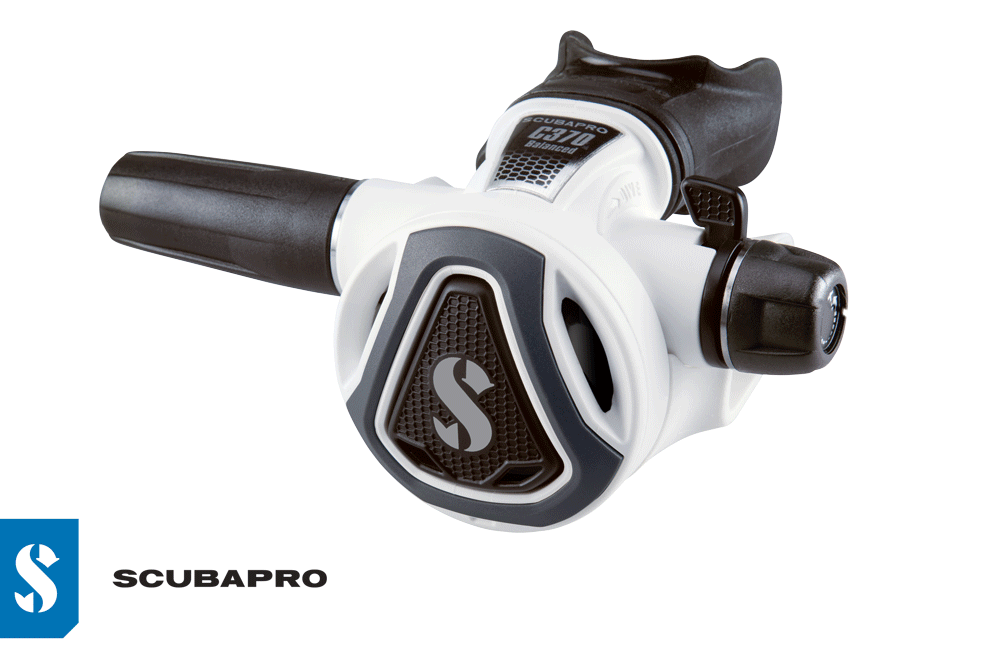 Scubapro C370 White Gif