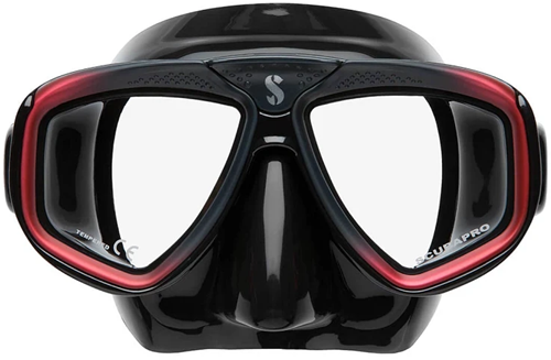 Scubapro Zoom - Duikbril - Red/Black-2