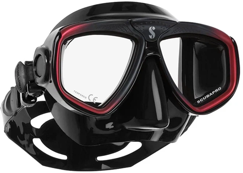 Scubapro Zoom - Duikbril - Red/Black