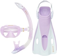 Aqualung Set Nabul Purple White Lxl