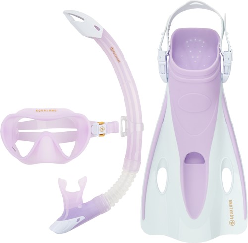 Aqualung Set Nabul Purple White Lxl