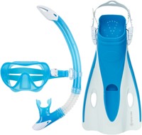Aqualung Nabul - Snorkel - Blauw Wit L/Xl